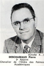 Mr Pierre DESCHASEAUX
