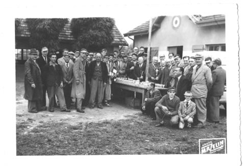 Stand de tir de l'eau blanche